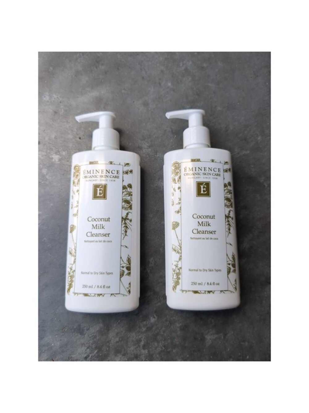 Eminence Coconut Milk Cleanser 250ml 8.4 fl oz - Brand New 2 pack